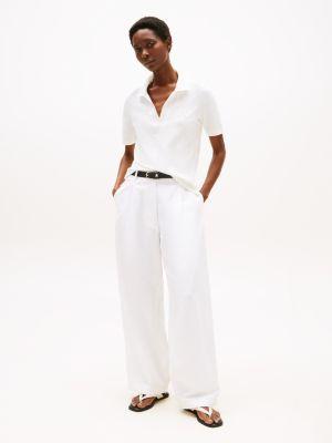 Regular Fit Circle Logo Stretch Polo Product Image