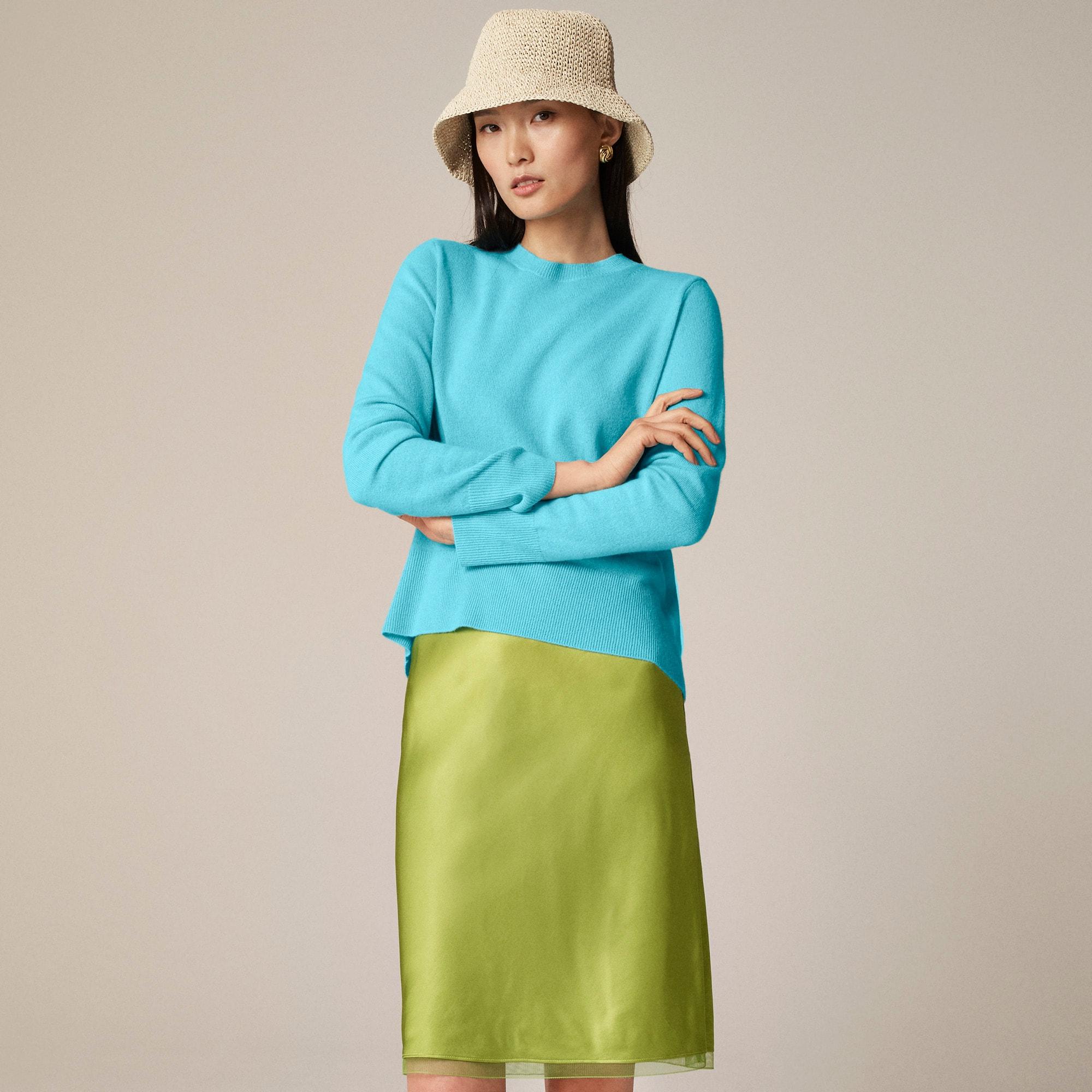 Cashmere classic-fit crewneck sweater Product Image