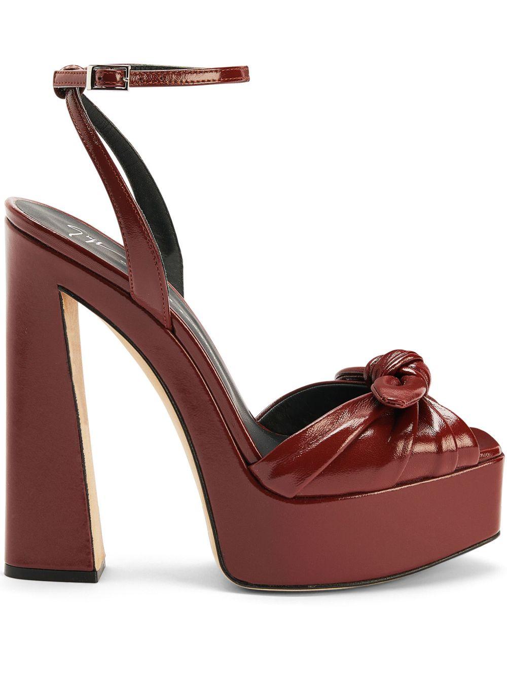 Gabriiela leather platform sandals Product Image