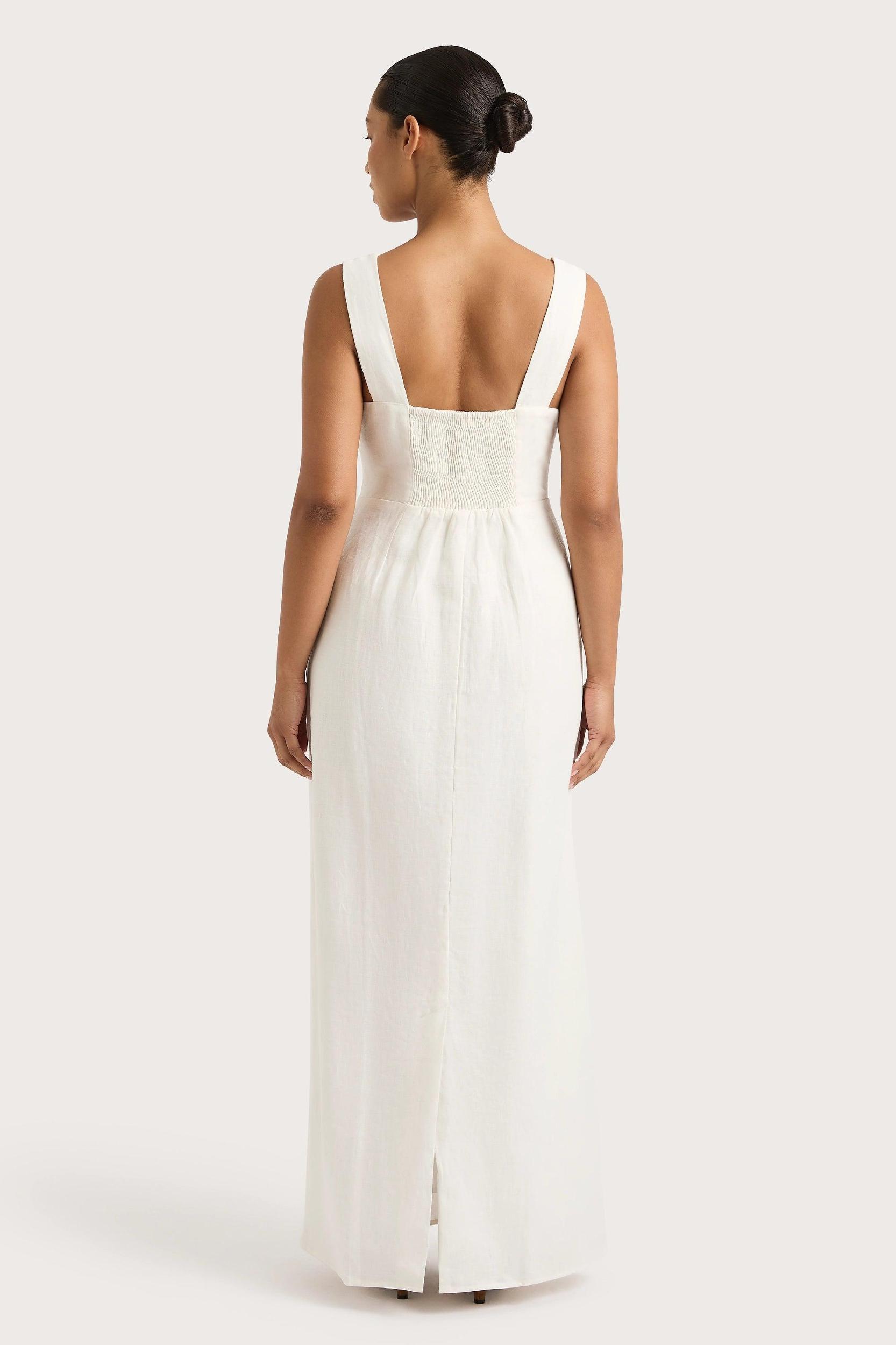 Lais Midi Dress White - Final Sale Product Image