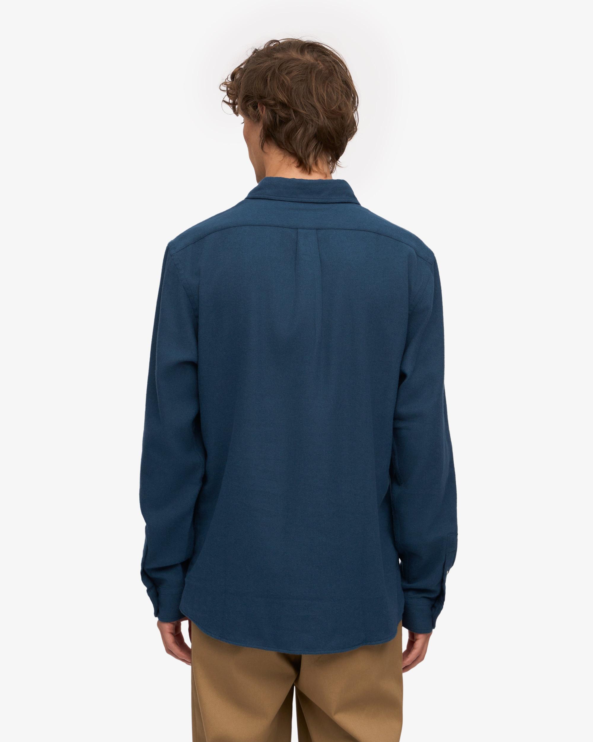 Organic Flannel Shirt - Dusty Olive Product Image