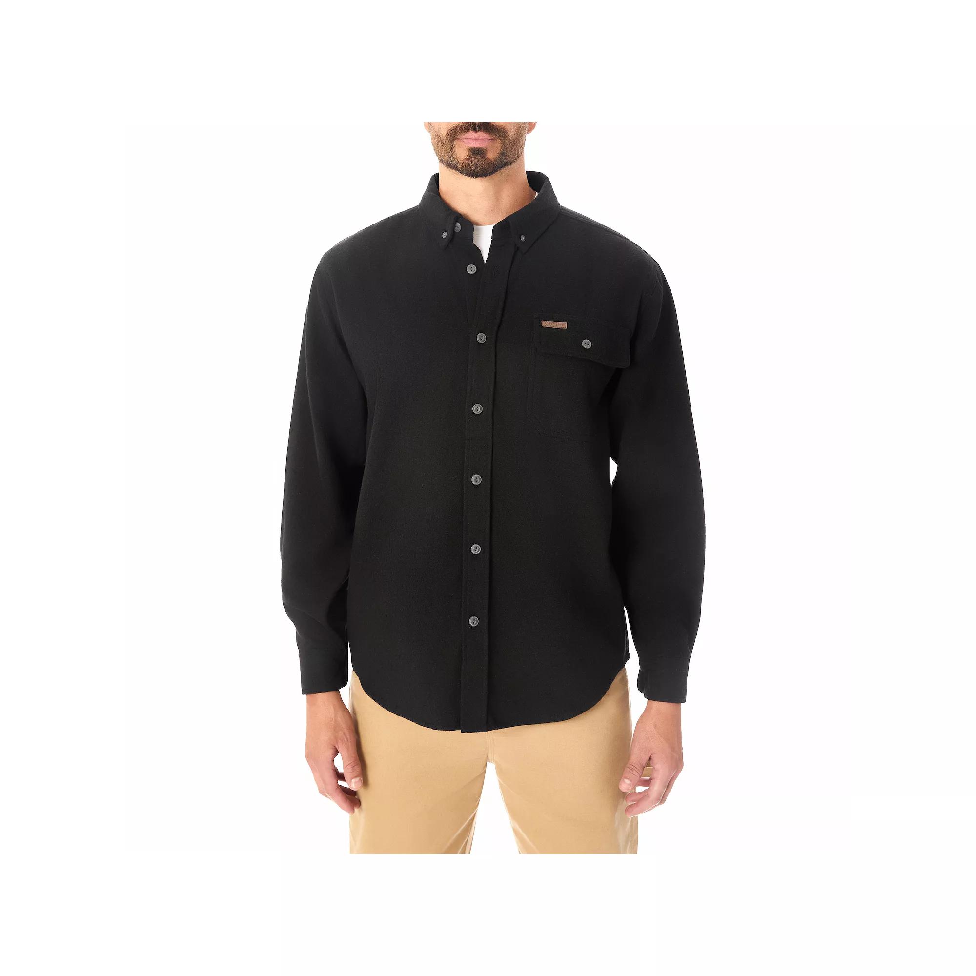 Men's Smith's Workwear Extra Heavyweight Chamois Flannel Shirt,  Product Image