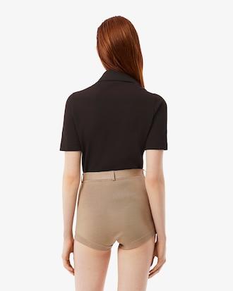 Runway Slim Fit Mini Piqué Polo Product Image