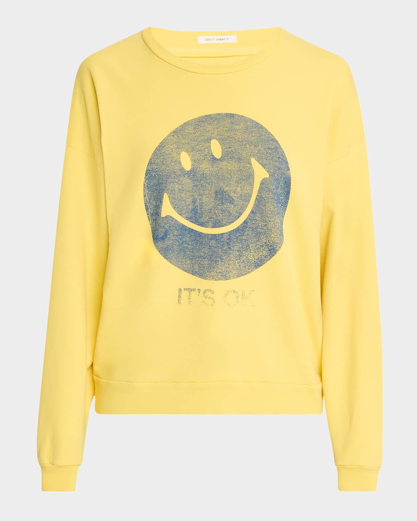 The Drop Square Graphic Crewneck Sweatshirt Product Image