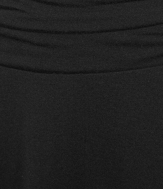 GB Knit Ruched Asymmetrical Coordinating Skirt Product Image