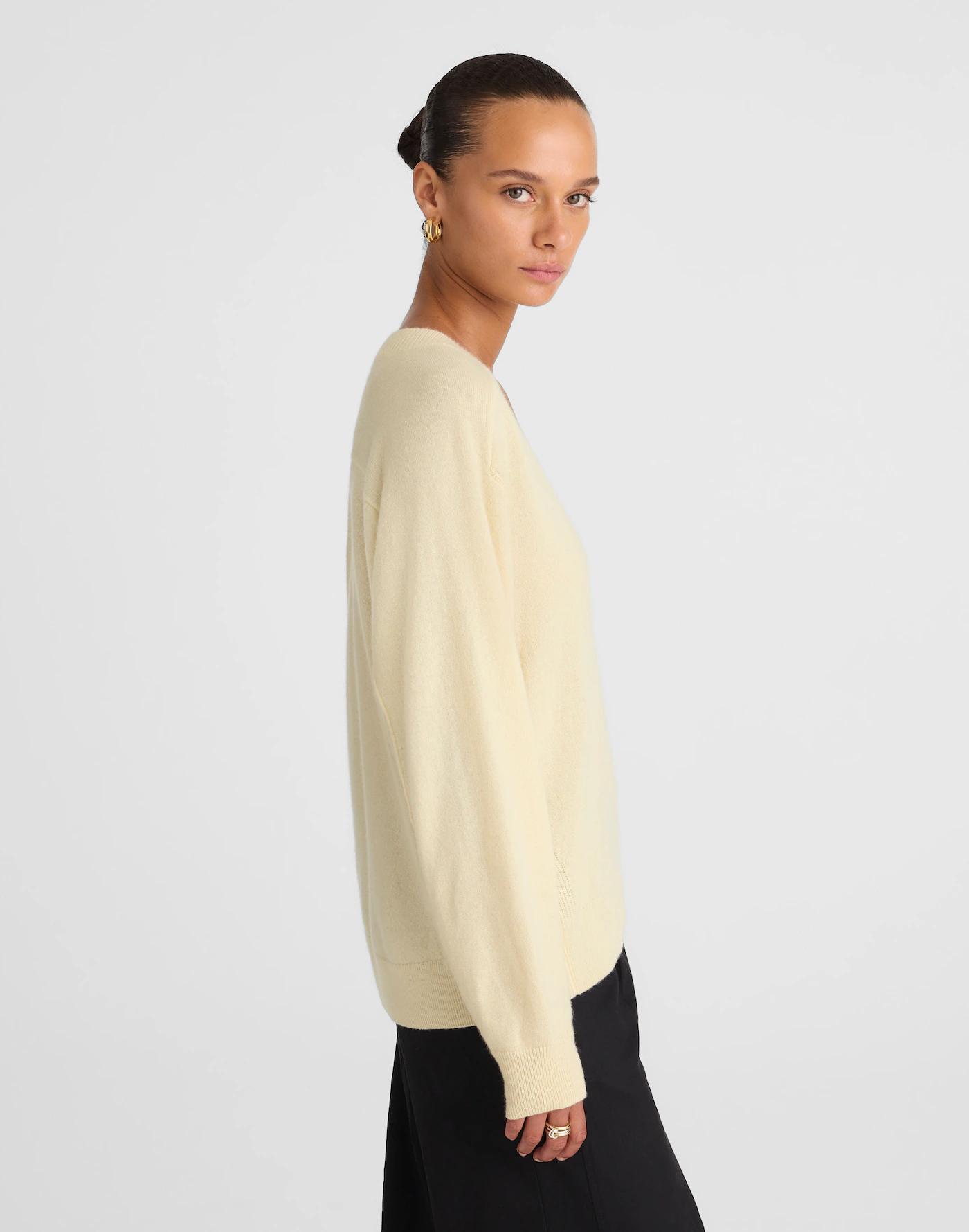 Cashmere V-Neck Sweater Product Image