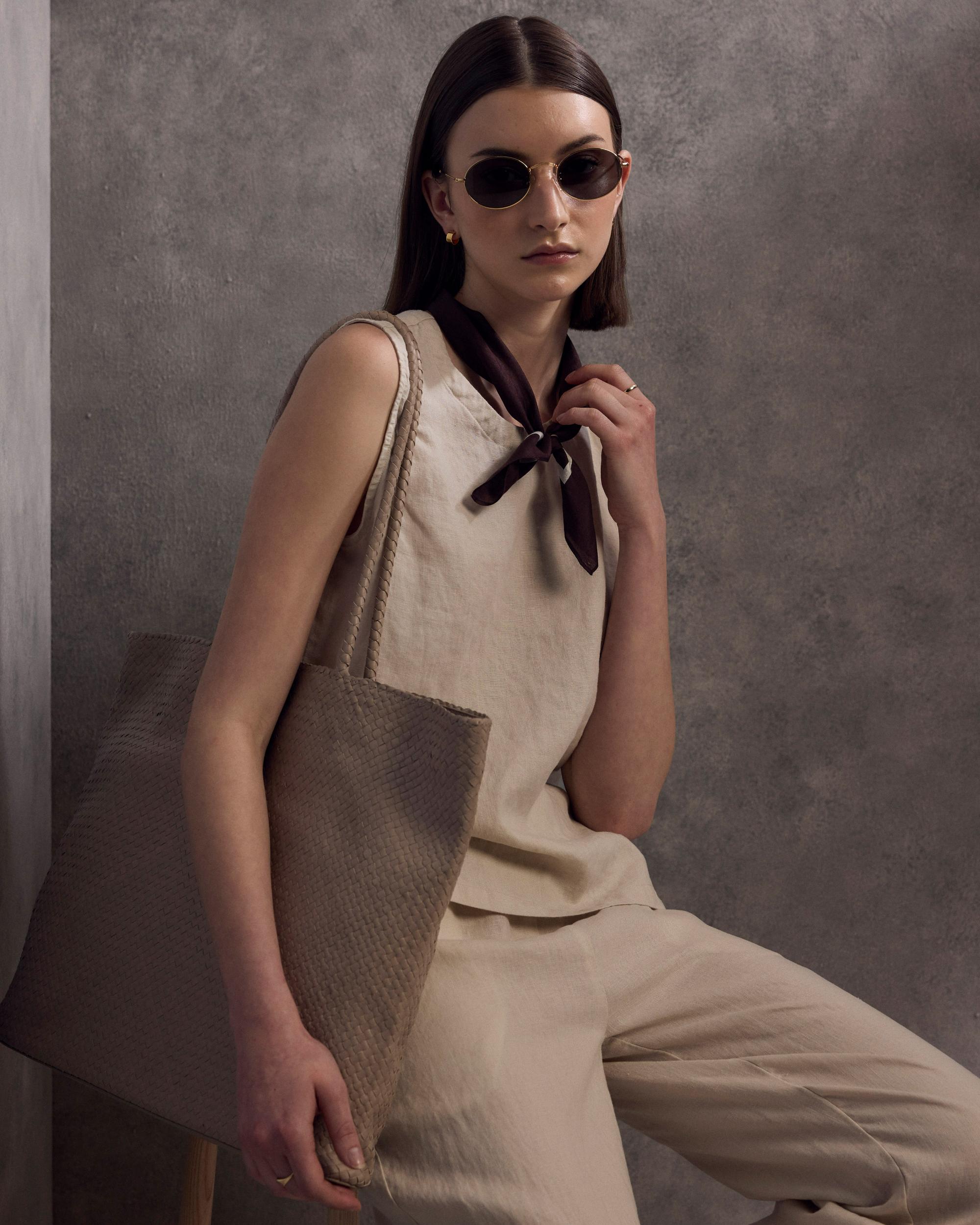 Quince | Women's 100% European Linen Tank Top Product Image