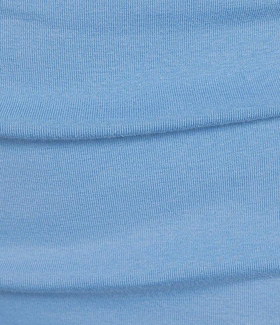 GB Knit Ruched Crew Neck Short Sleeve Bodycon Mini Dress Product Image