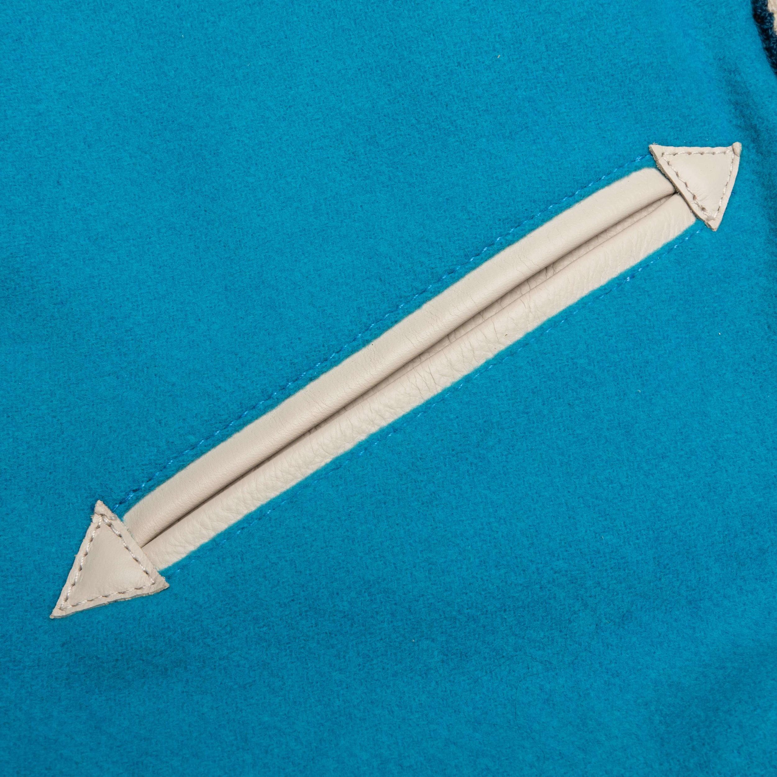 Classic Varsity Jacket - Algers Blue Male Product Image