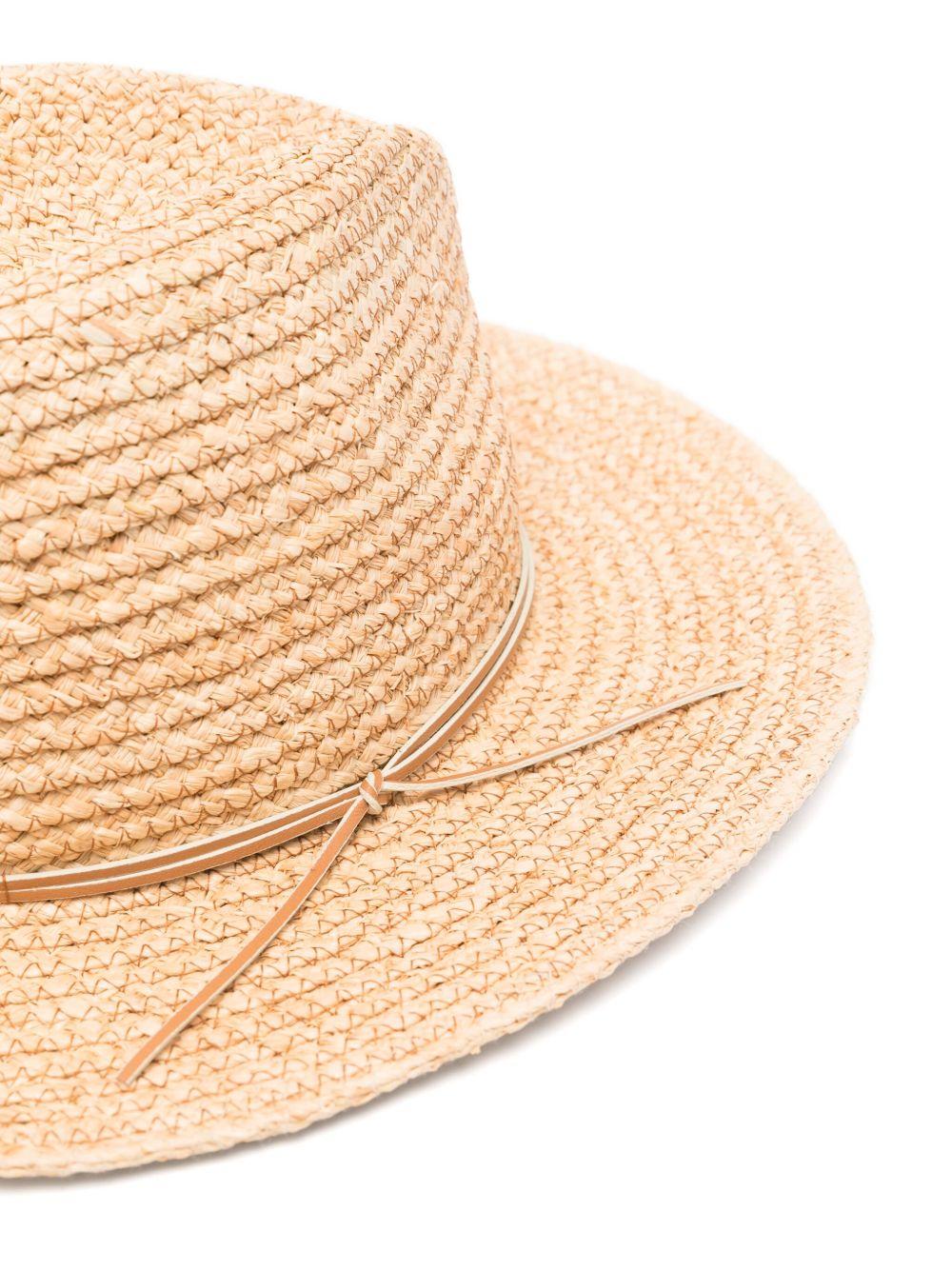 straw fedora hat Product Image