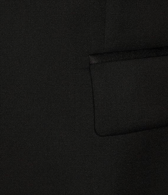 Hugo Boss Slim Fit Flat Front Solid Pattern 2-Piece Suit Product Image