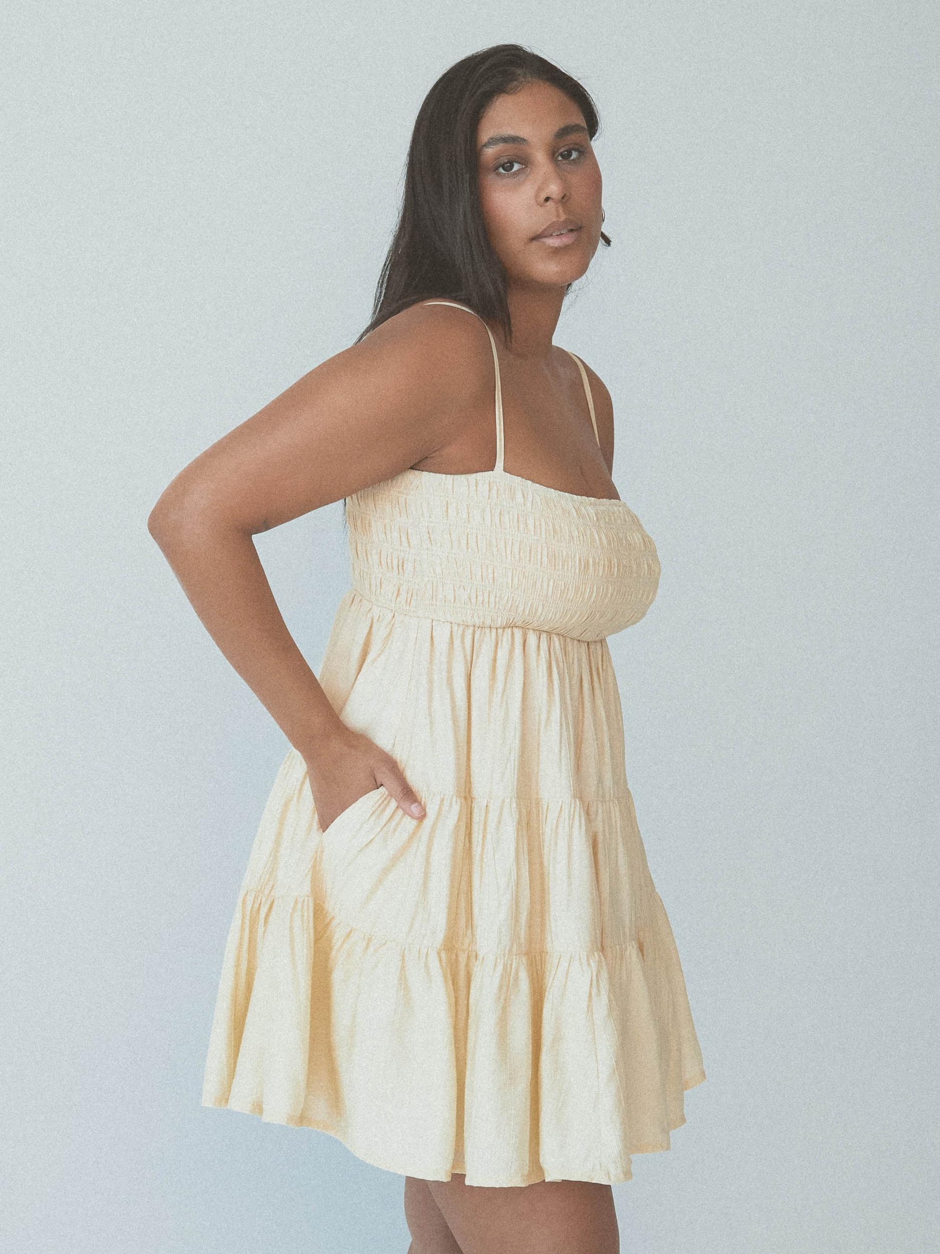 Tiered Mini Brami Dress Product Image