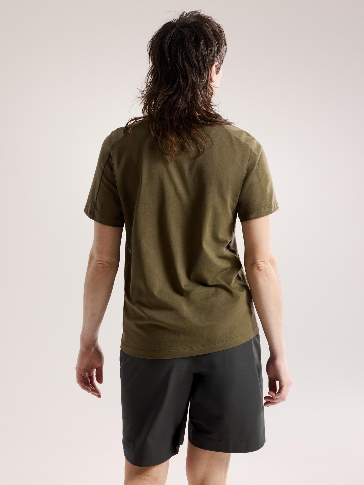 Kragg SL Cotton Emblem Crew Shirt SS Women's Product Image