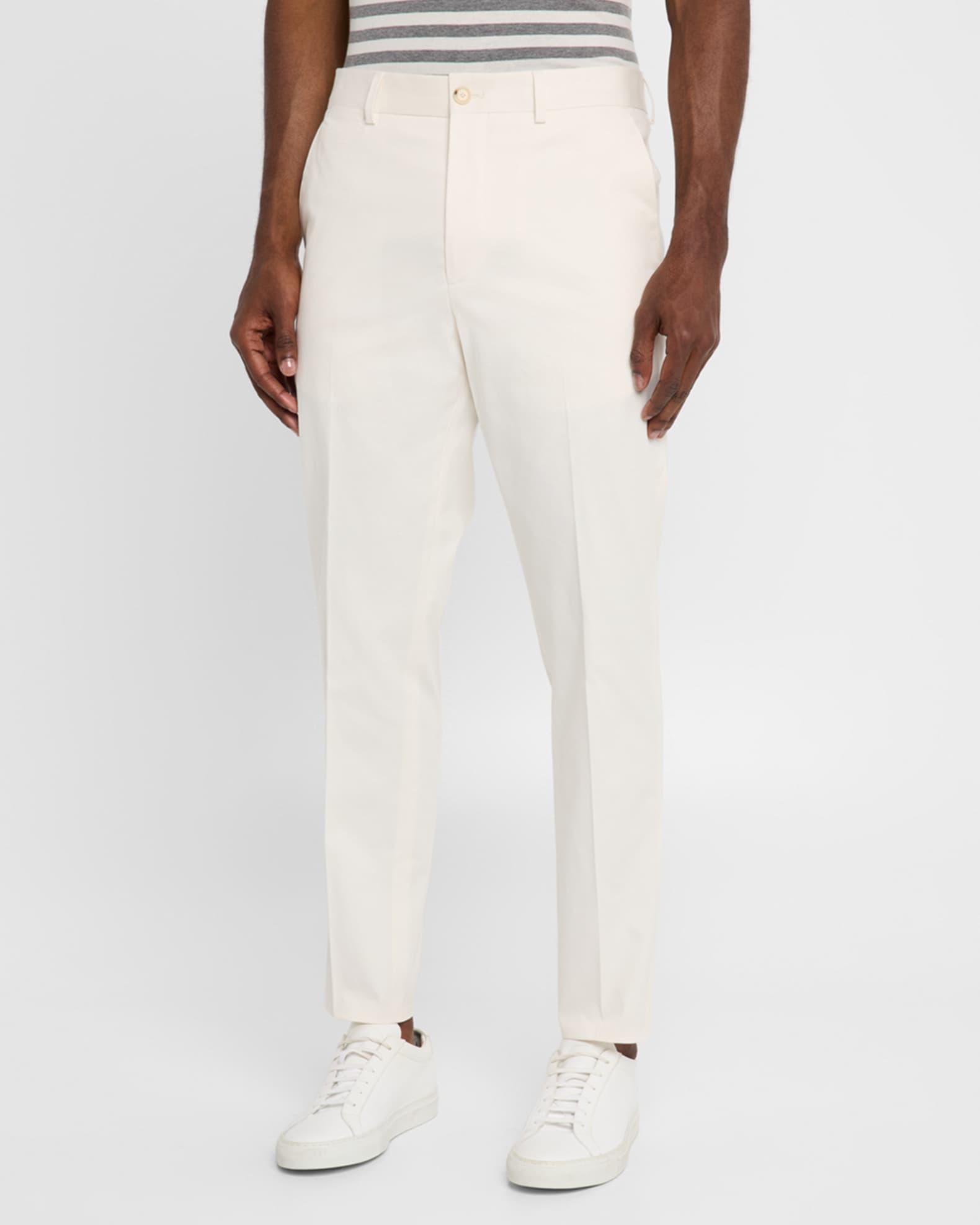 Men's Kaiton Stretch Cotton-Silk Trousers Product Image