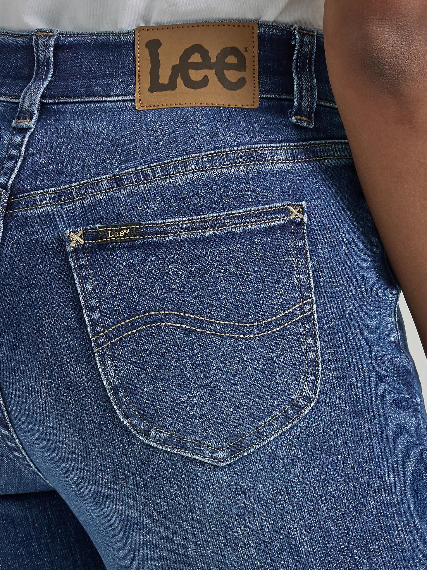 Women's Ultra Lux Comfort with Flex Motion Straight Jean (Petite) | Women's Jeans | Lee® Product Image