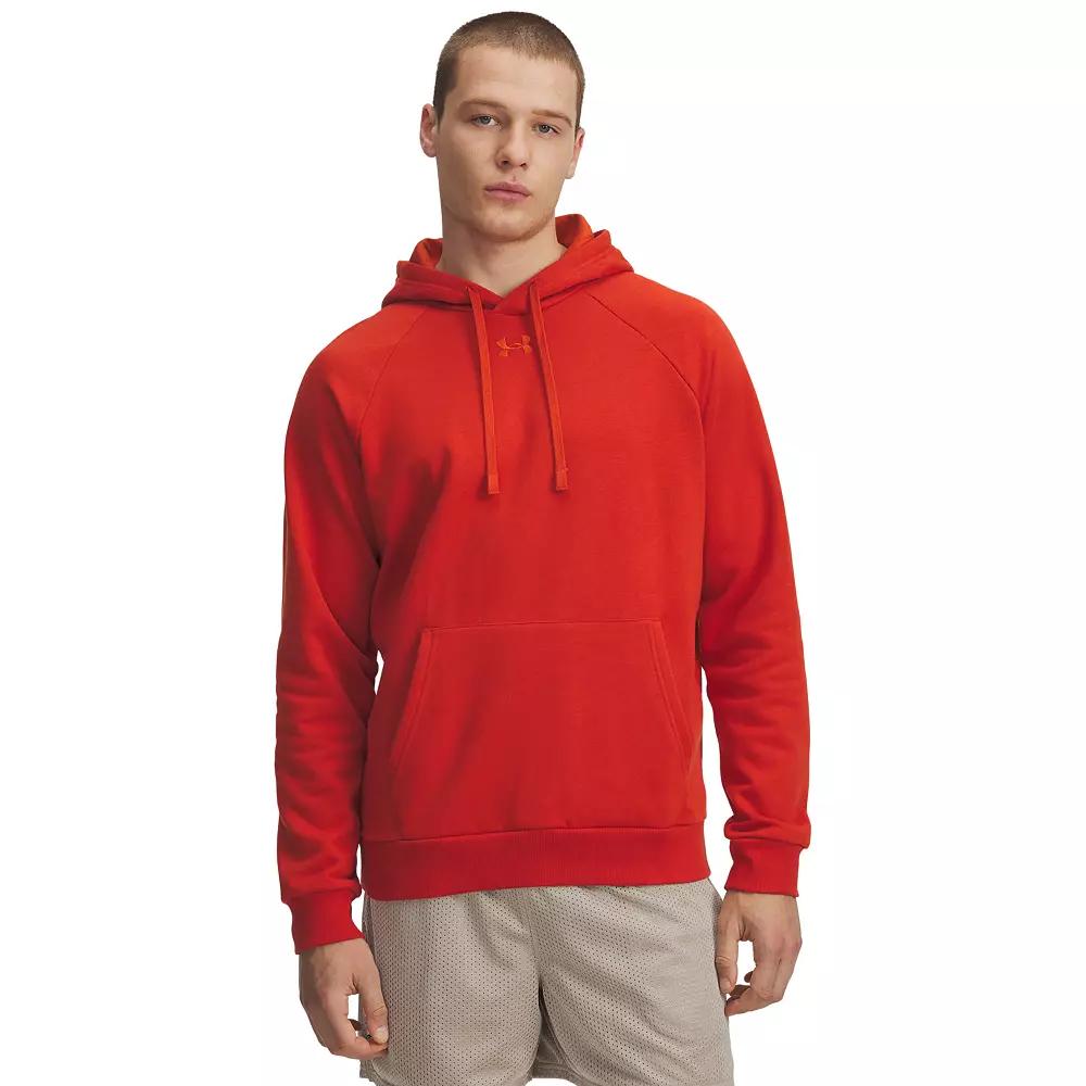 Men's Under Armour Solid Rival Fleece Hoodie,  Product Image