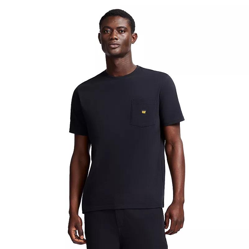 Men's Caterpillar Cat Logo Pocket Tee,  Product Image
