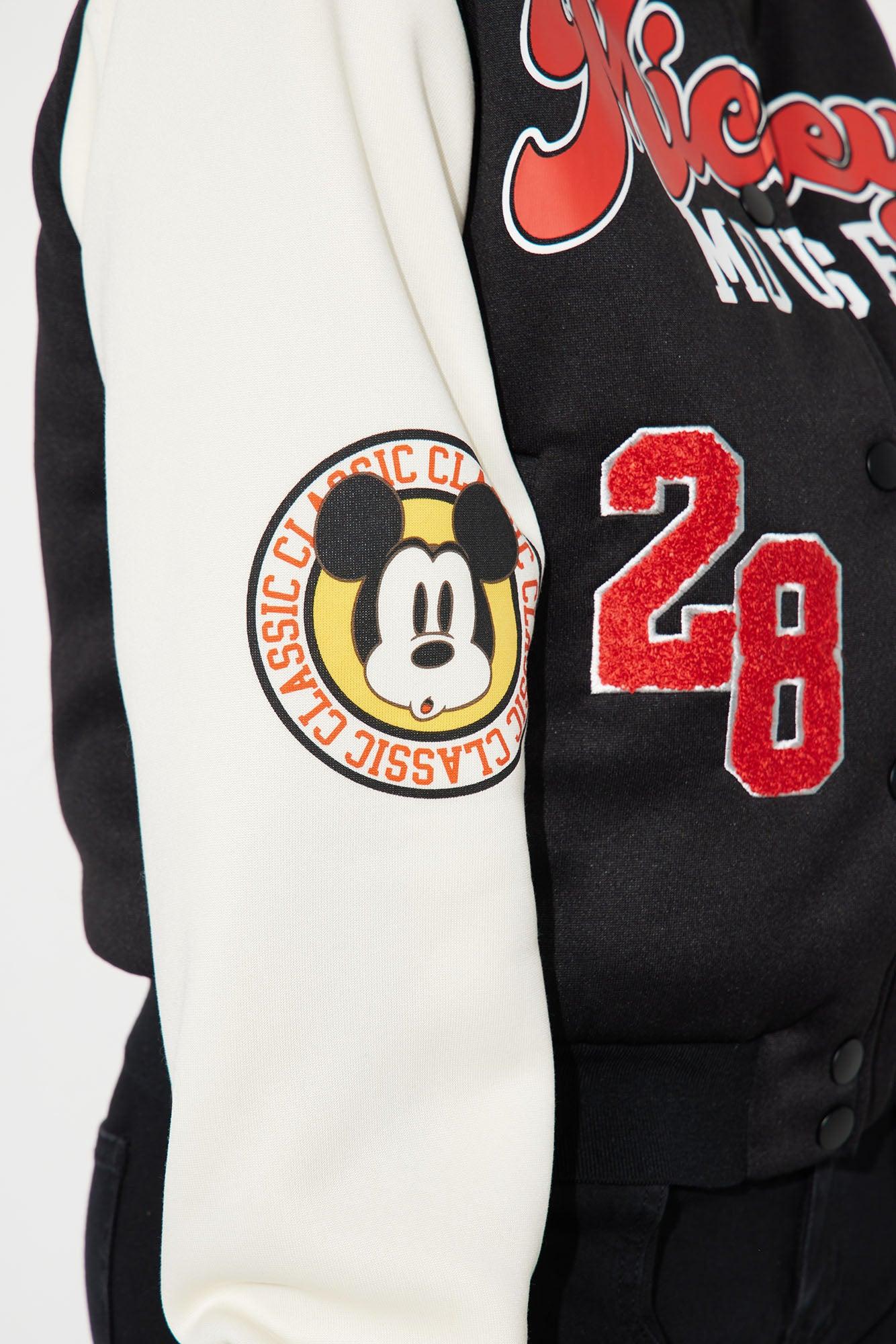 Mickey Mouse Sherpa Lined Jacket - Black Product Image
