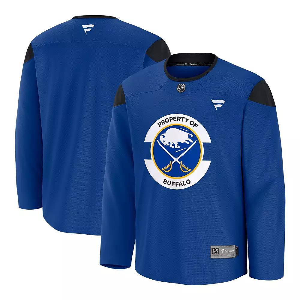 Men's Fanatics Royal Buffalo Sabres Home Practice Jersey, Size: 3XL, Blue Product Image