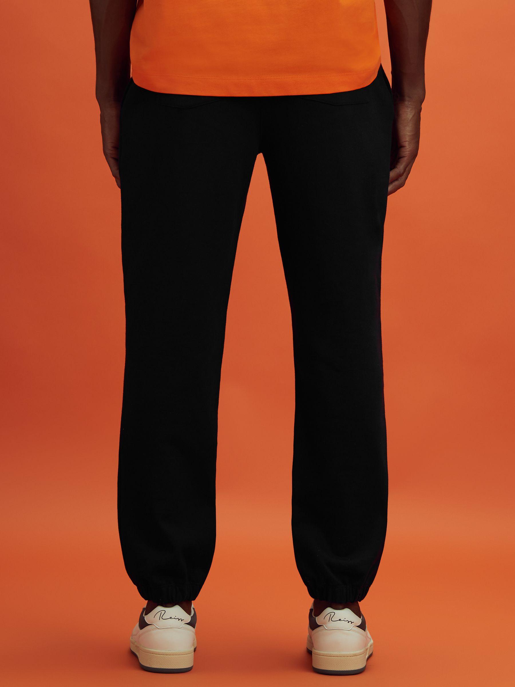 McLaren F1 Cotton Drawstring Joggers in Black Product Image