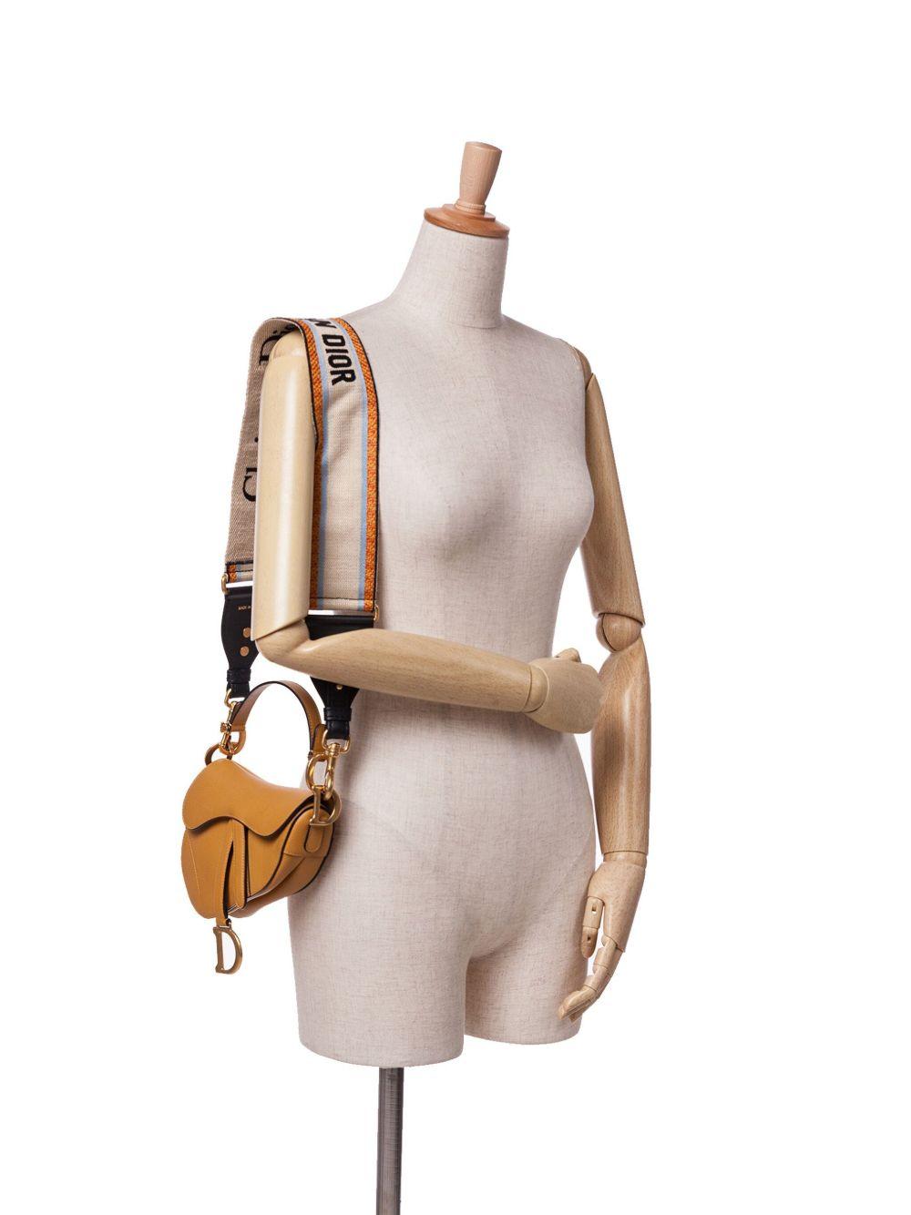 2019 Mini Grained Calfskin Saddle satchel Product Image