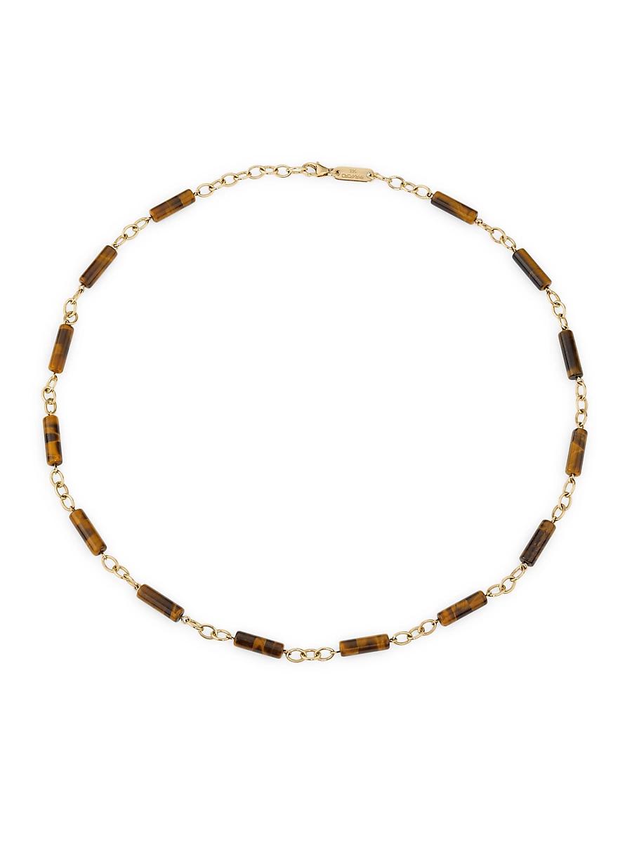 Womens Palace 14K Yellow Gold & Gemstone Chain Necklace Product Image