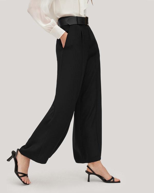 Heavy Crepe Silk Iris Pant Product Image