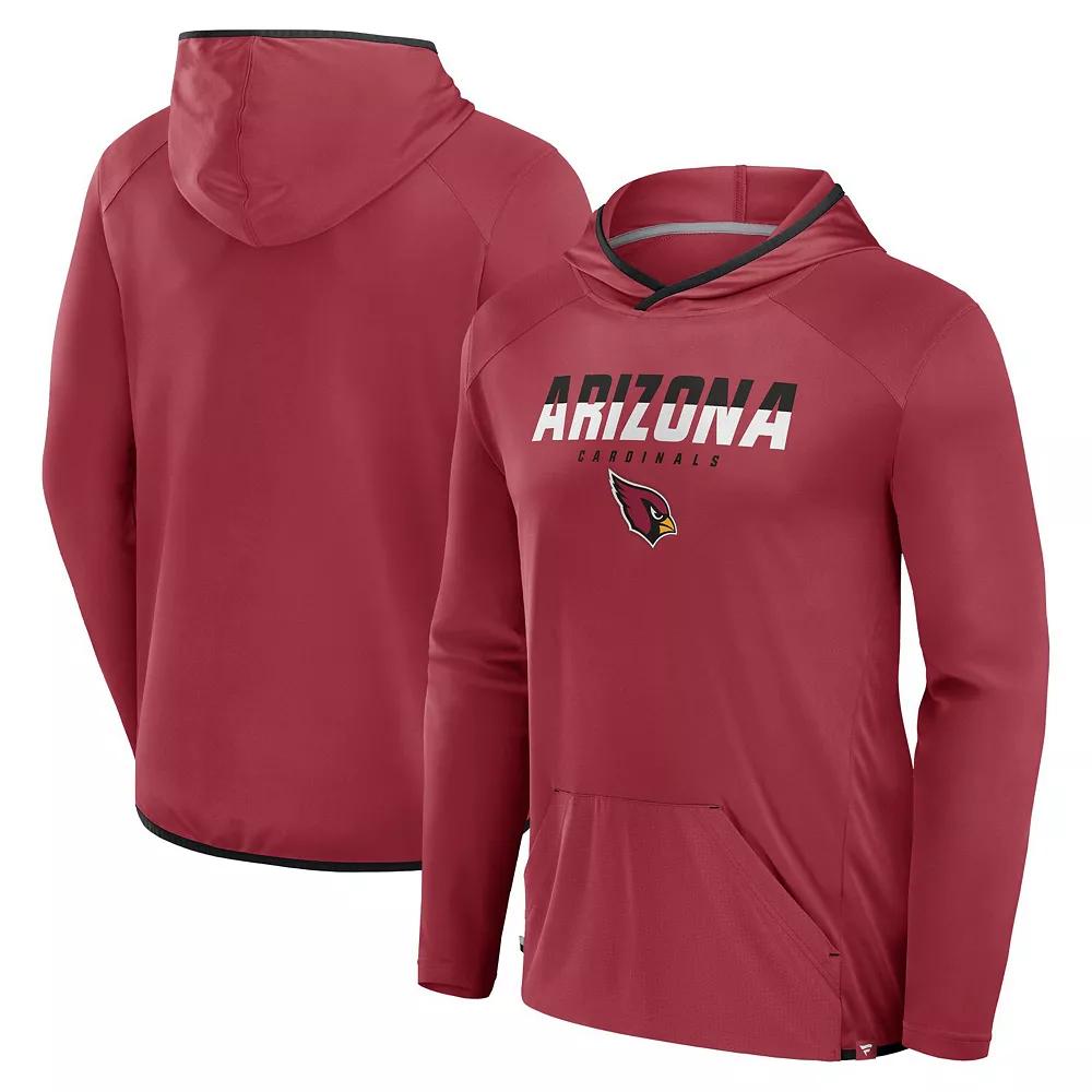 Men's Fanatics Black/Crimson Oklahoma Sooners Transitional Hoodie T-Shirt, Size: XL Product Image