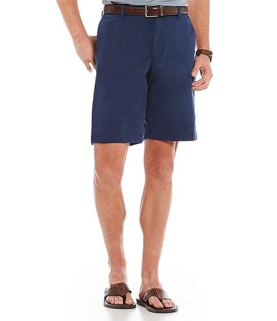 Tommy Bahama Flat Front Straight Fit Stretch Sateen 10#double; Inseam Boracay Shorts Product Image