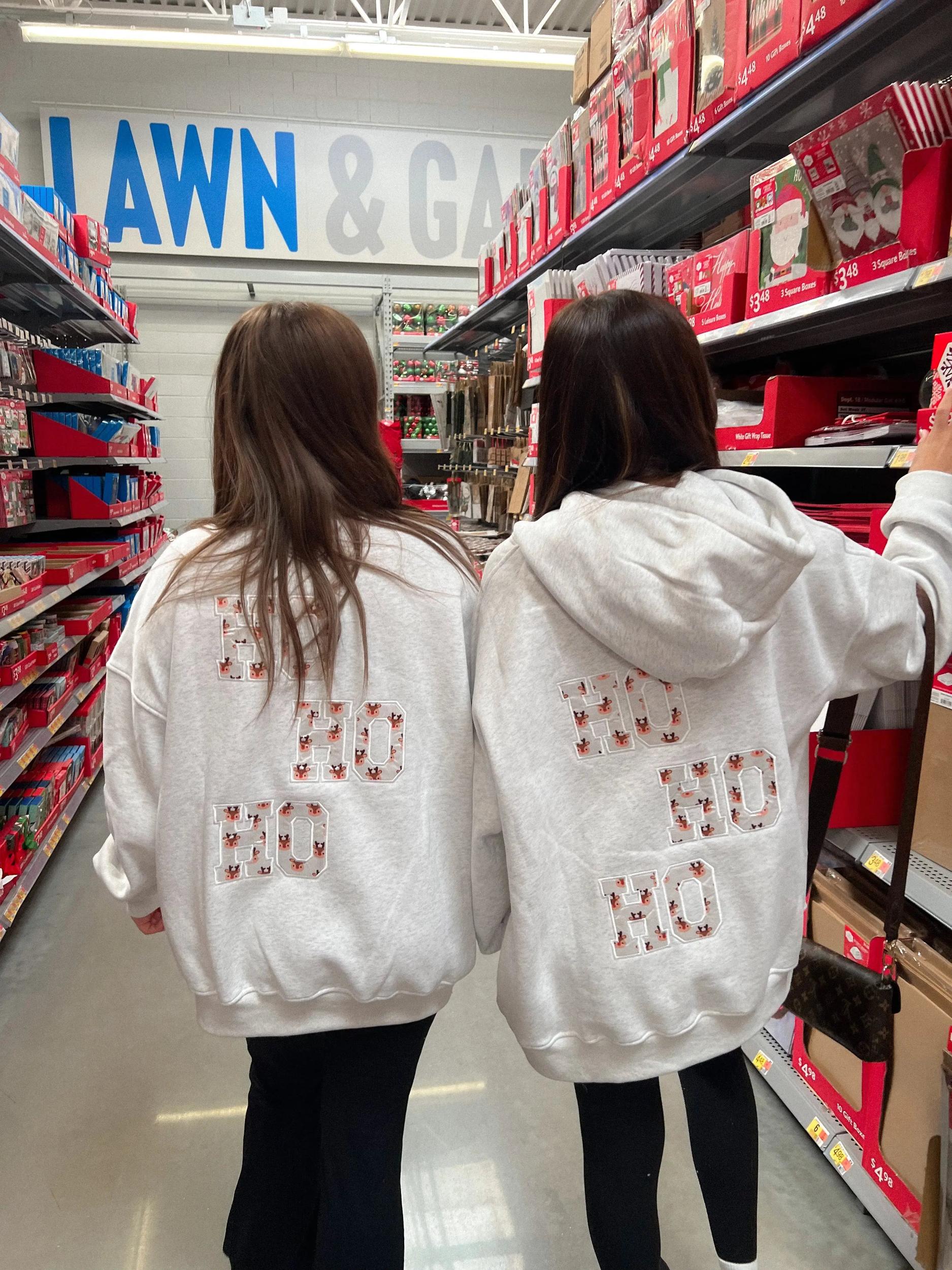 Cappuccino Reindeer Sweatshirt Product Image