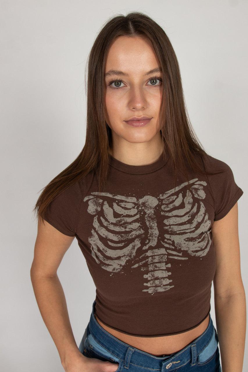 Ribcage Crop Tee Product Image