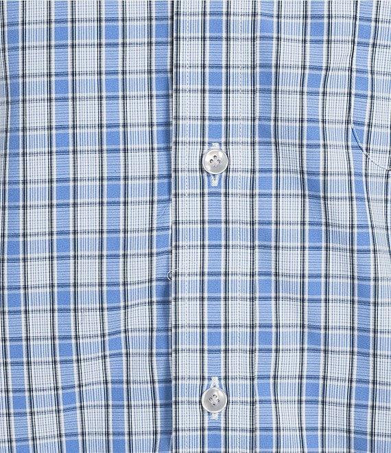 Daniel Cremieux Signature Label Poplin Glen Plaid Short Sleeve Woven Shirt Product Image
