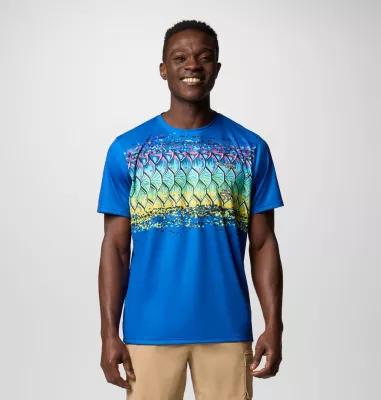 Columbia Mens Terminal Tackle PFG x Bentley Short Sleeve Shirt- Product Image