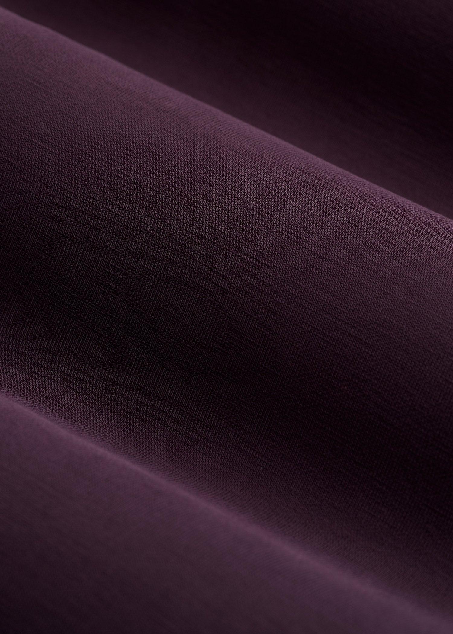 Soft Motion Wide Leg Ultra High Rise Pant for Tall Women in Deep Purple Female Product Image