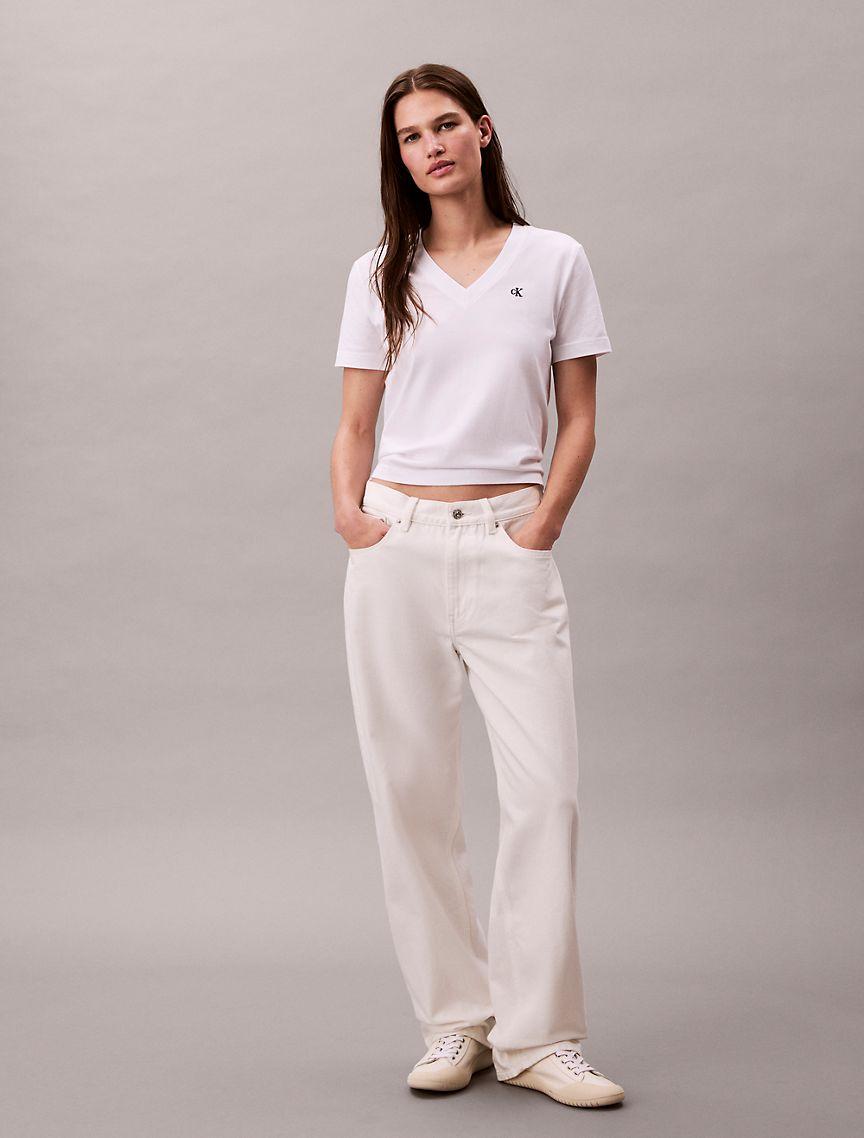 Archive Logo V-Neck T-Shirt  Product Image