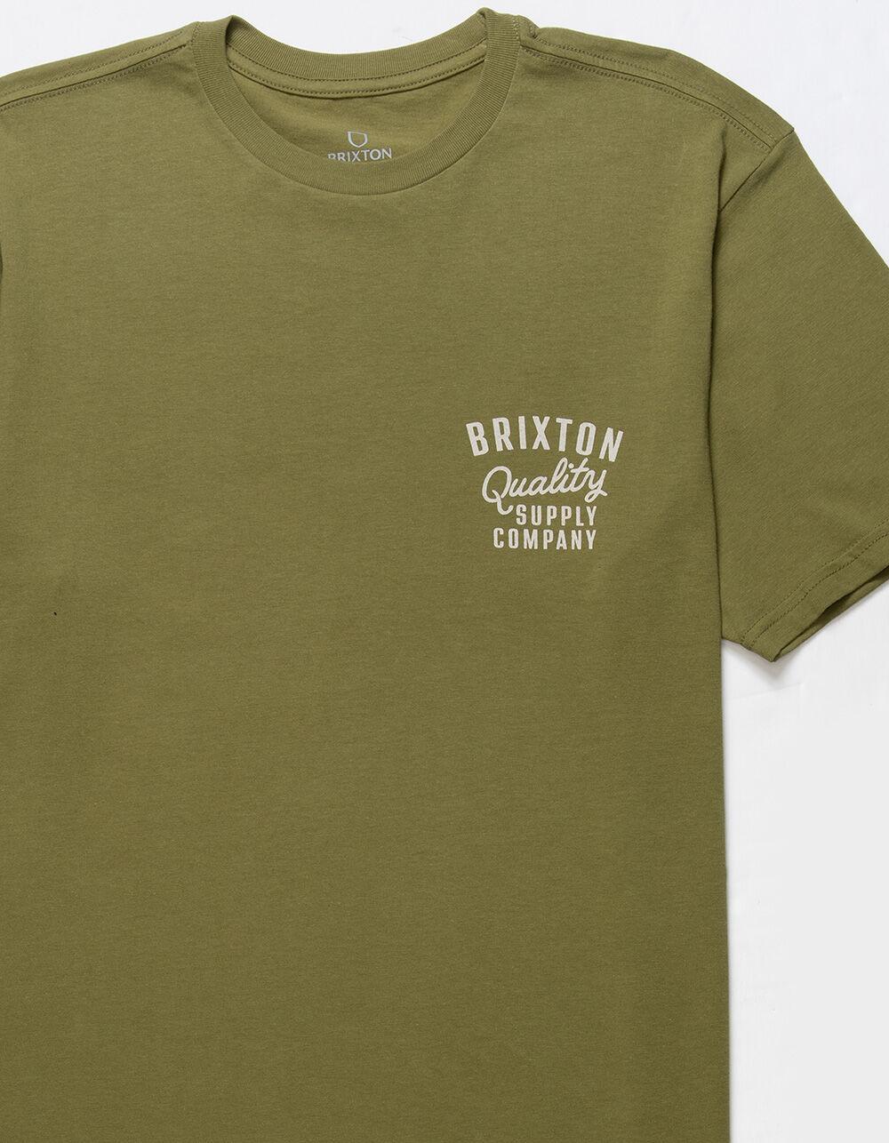 BRIXTON Hubal Mens Tee - GREEN Product Image