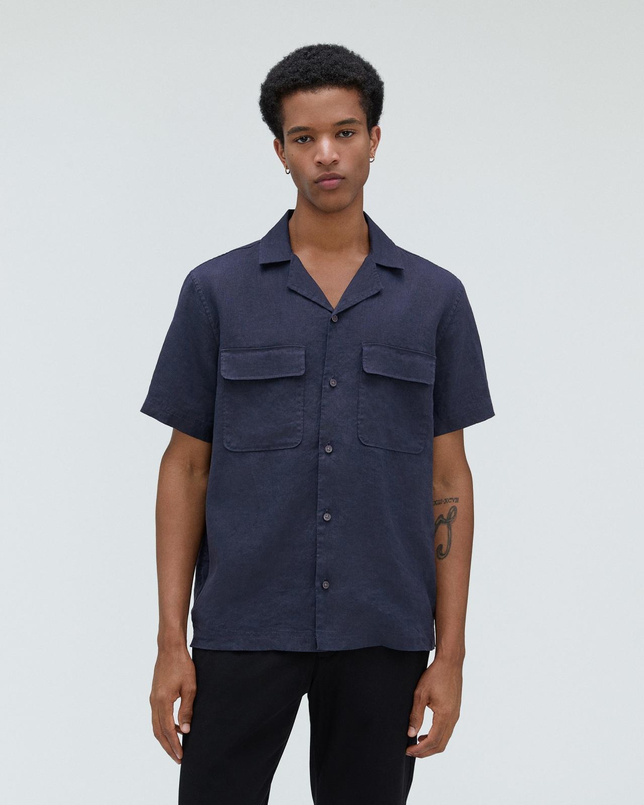 Mens Resort Shirt in Linen by Everlane Product Image