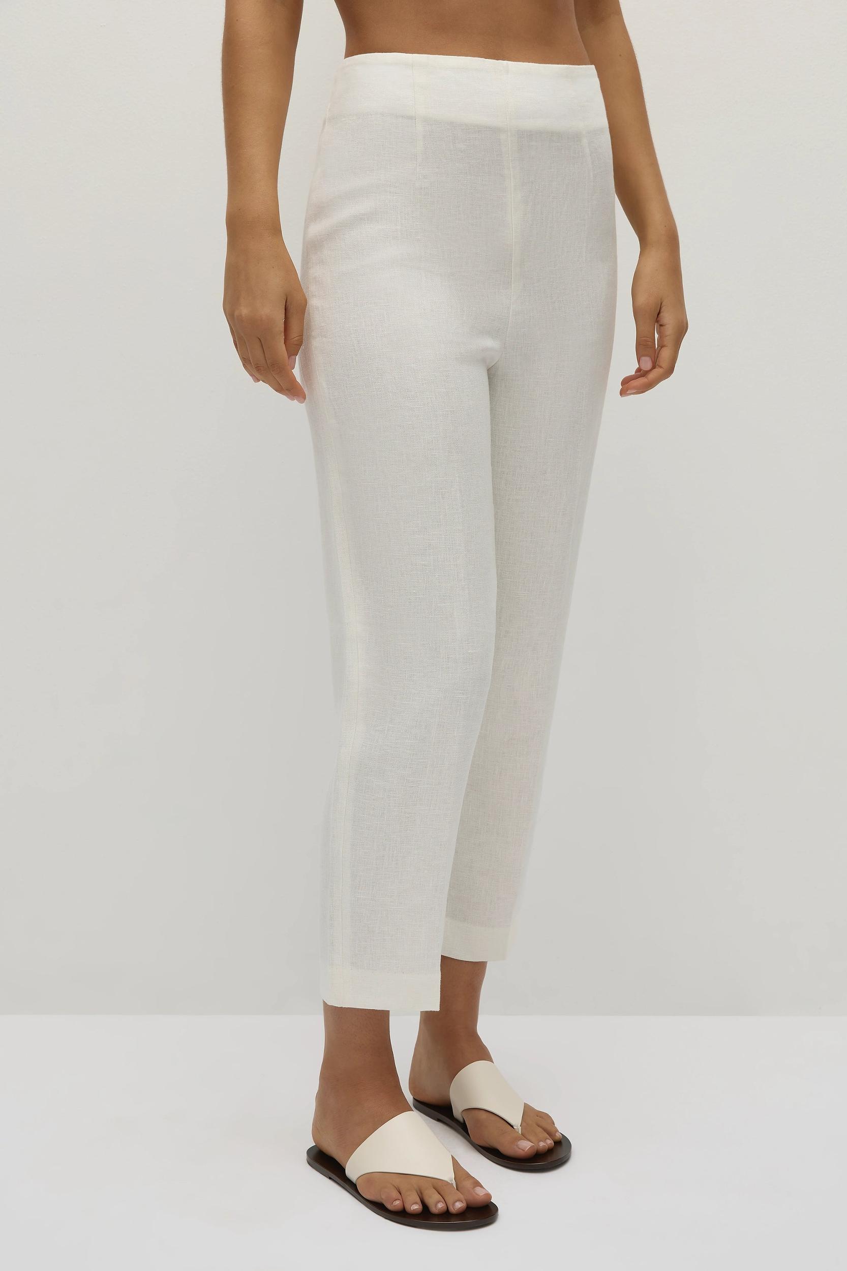 Claudine Pant White - Final Sale Product Image