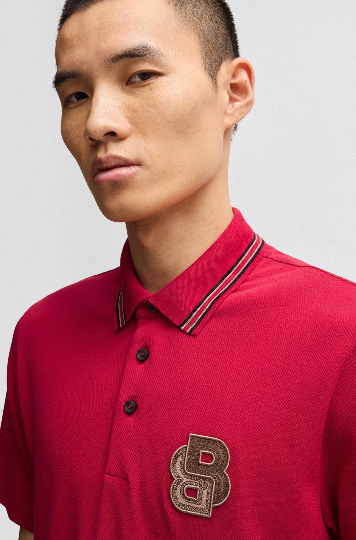 BOSS x Creation of the Gods mercerised-cotton polo shirt Product Image