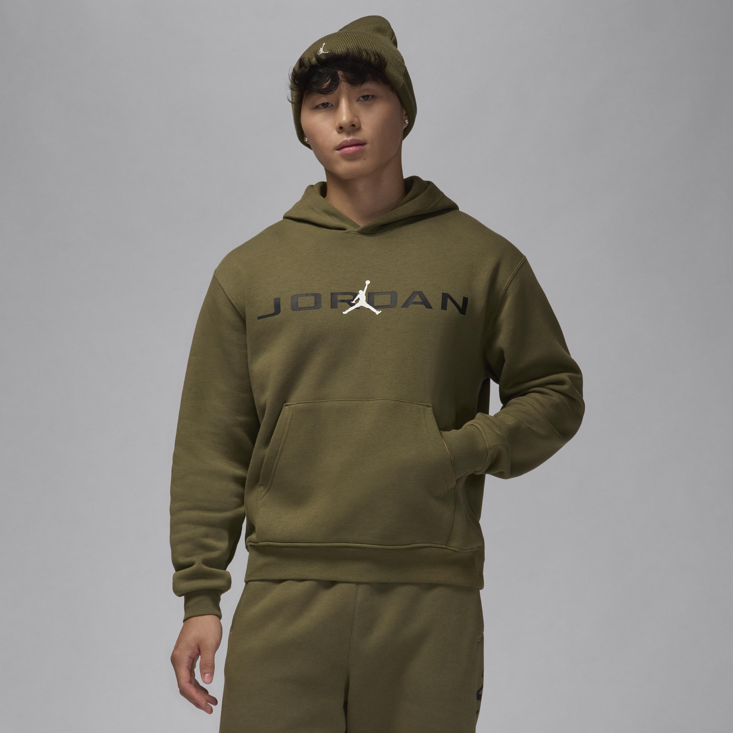 Mens Essentials Fleece Hoodie Product Image