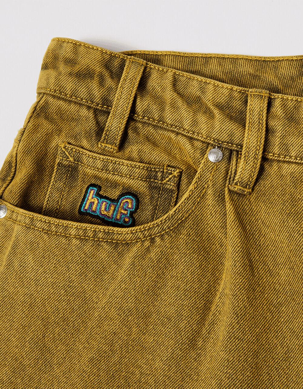 HUF Cromer Washed Mens Jeans - YELLOW COMBO Product Image