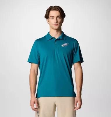 Columbia Mens PFG Low Drag Offshore Polo - Philadelphia Eagles- Product Image