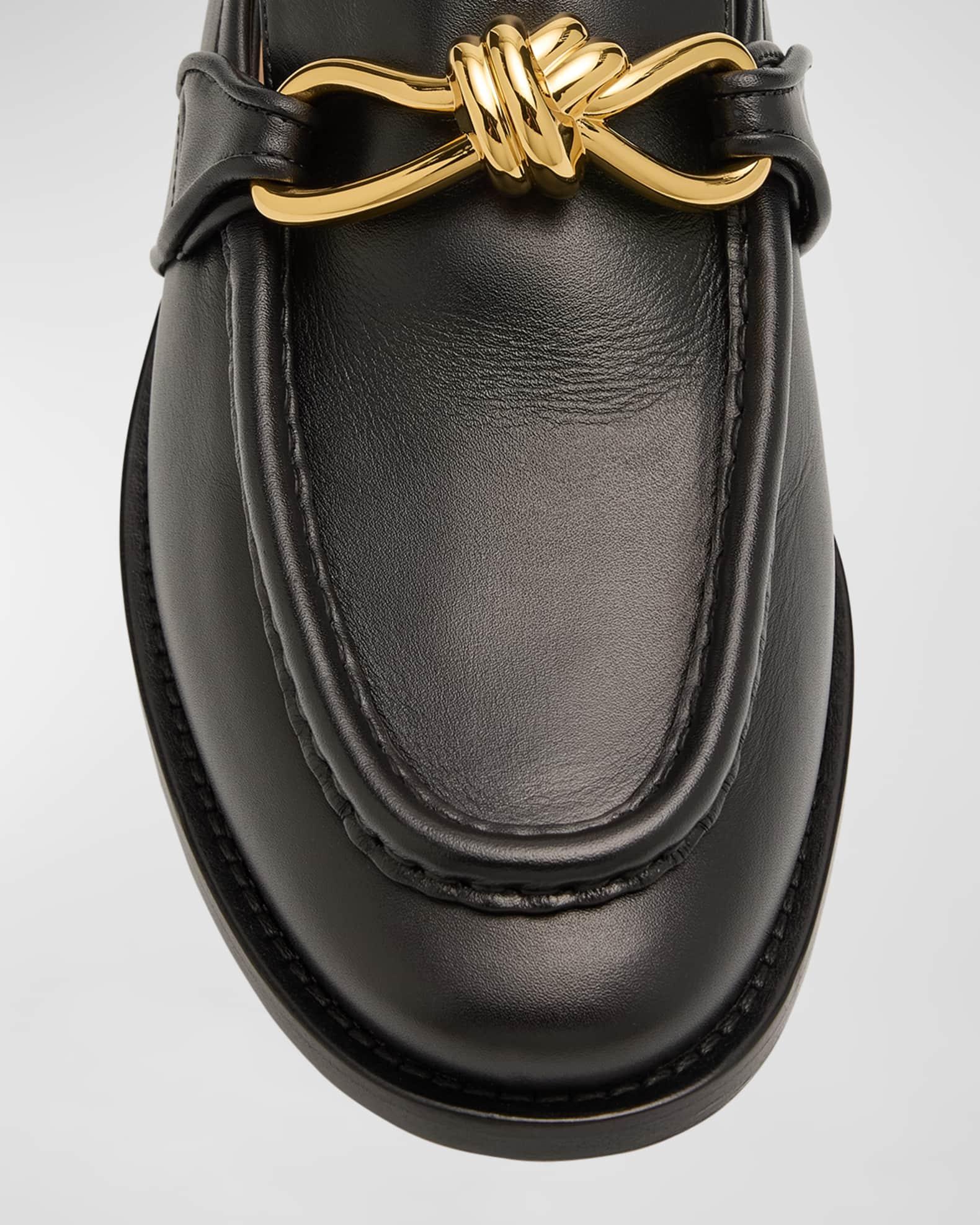 Men's Astaire Metallic Knot Napa Loafers Product Image