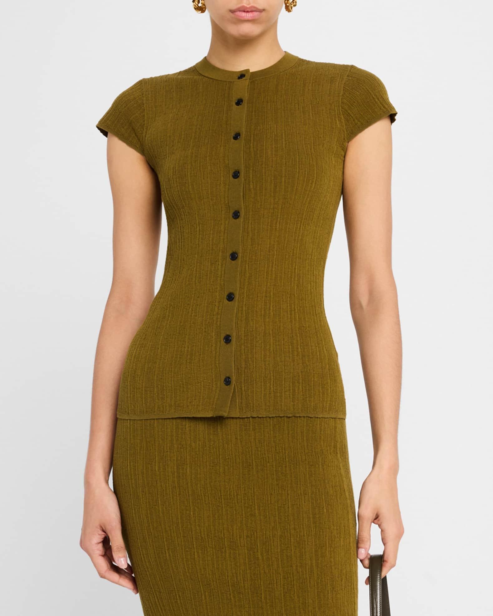 Park Short-Sleeve Cardigan Product Image