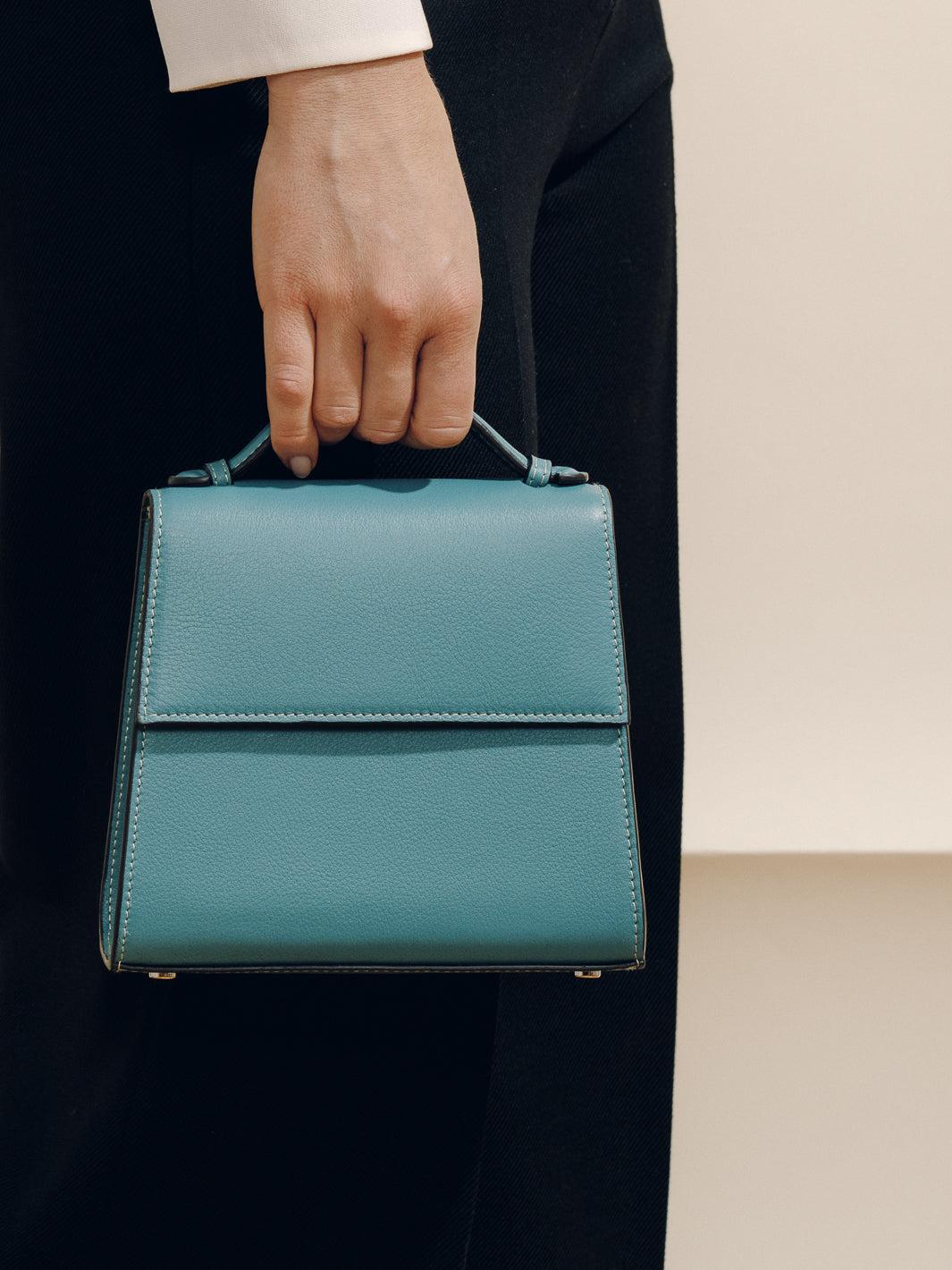 The Small Top Handle in Nappa Product Image