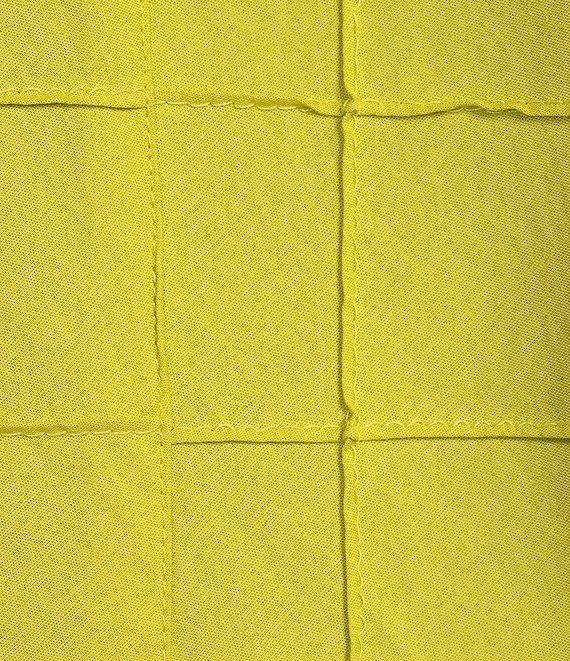 Ali Miles Textured Soft Point Collar 3/4 Sleeve Button Front Tunic Product Image