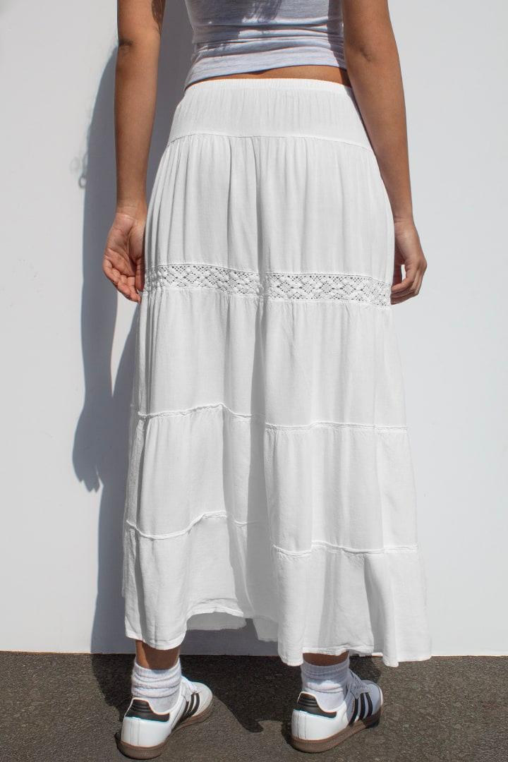 Long skirt with split Product Image