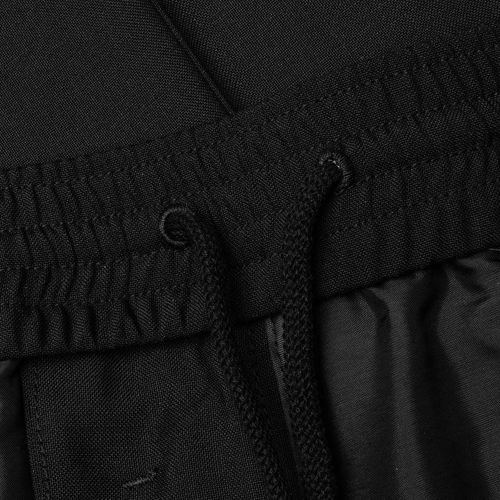 Slim Fit Formal Wool and Mohair Pants - Black Male Product Image