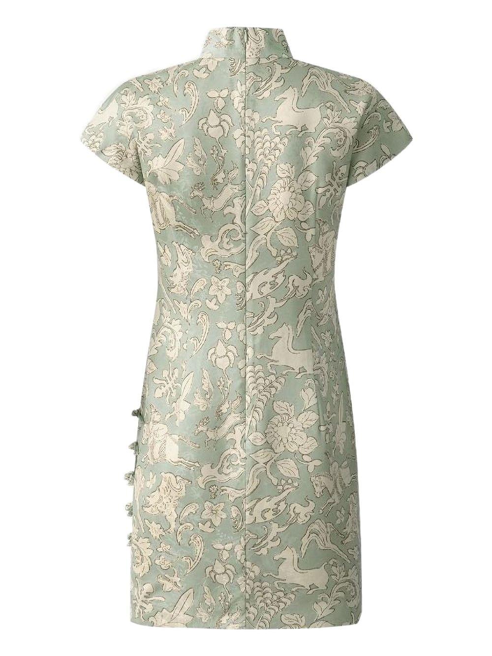 floral-print mini dress Product Image