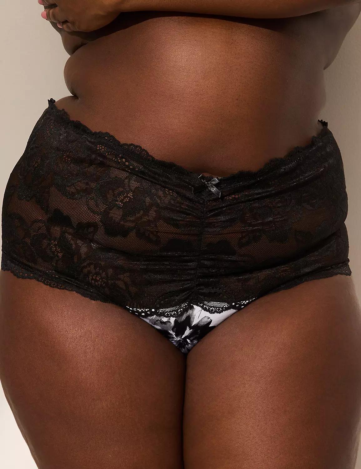 Lace Wide-Side Thong Product Image